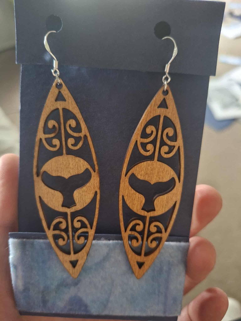 Whale Tail Earrings